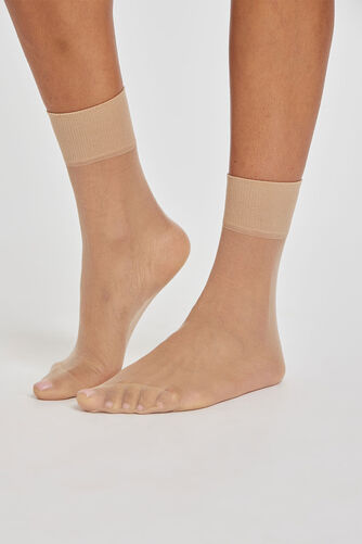 5 Pack of 15 Denier Ankle Pop Socks