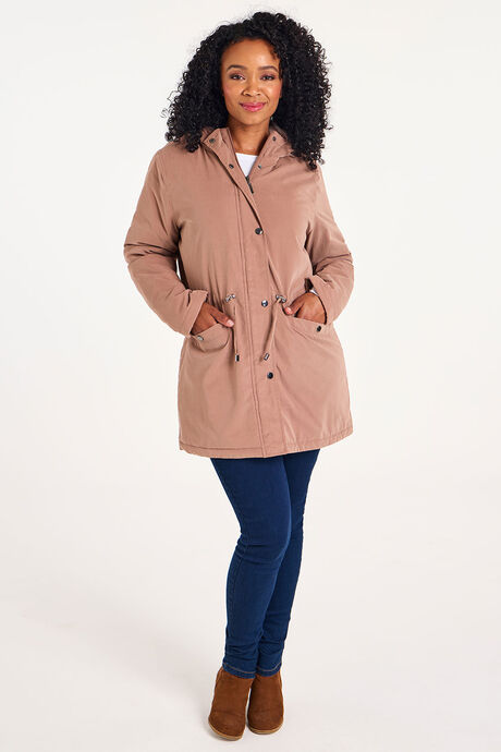 Parka Jacket with Hood