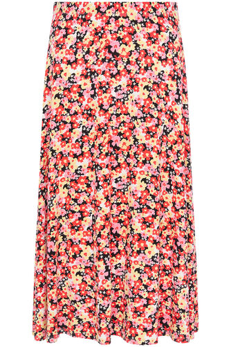 Ditsy Print Jersey Flippy Skirt