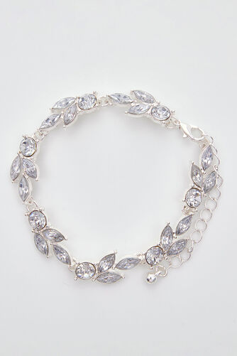 Crystal Leaf Bracelet