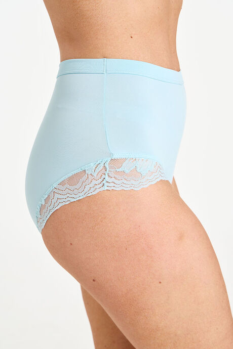Full Briefs with Lace Detail
