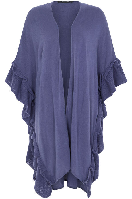 Frill Detail Edge to Edge Wrap