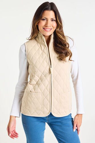 Diamond Quilt Gilet