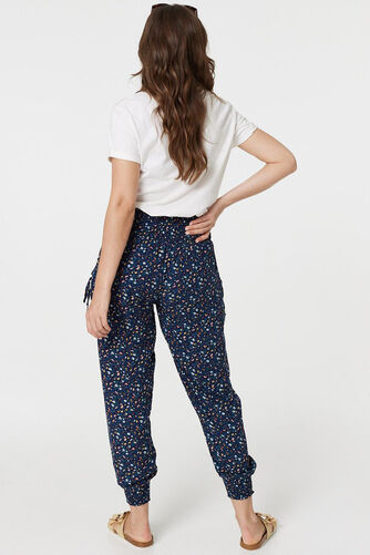 Izabel London – Ditsy Floral High Waist Harem Pants