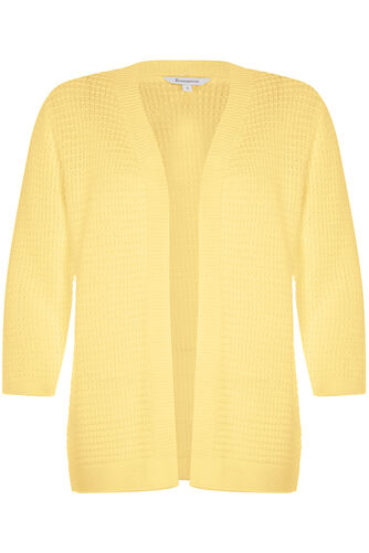 Textured Edge To Edge Cardigan