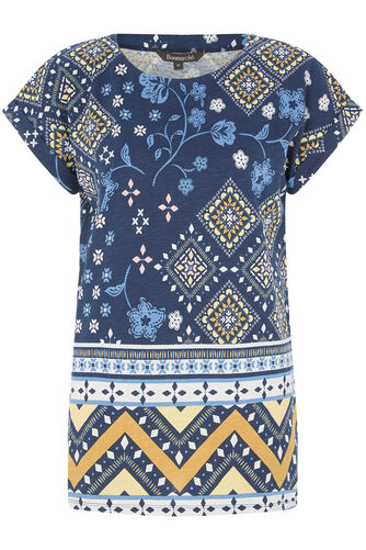 Tile Print Tunic