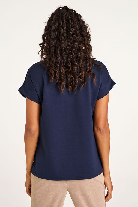 Dash – Foil Floral Print Top