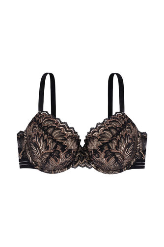 DORINA - Lightly Padded 3/4 Cup Wired Metallic Bra