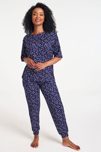 All Over Star Print Pyjama Set