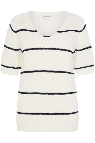Short Sleeve Stripe Jumper