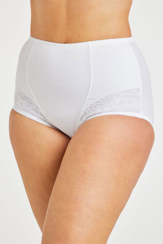 Lace Leg Trim Medium Control Briefs