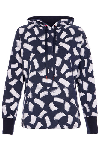 DASH - Long Sleeve Paintstroke Print Sweatshirt