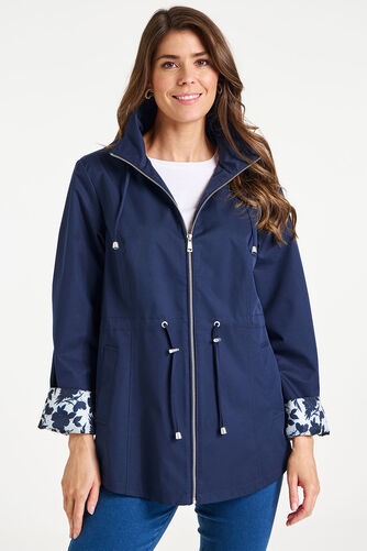Lightweight Coat With Hood