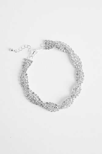 Twisted Diamante Bracelet