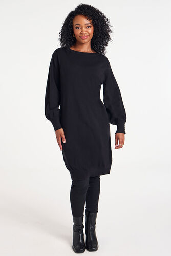 Plain Knit Dress