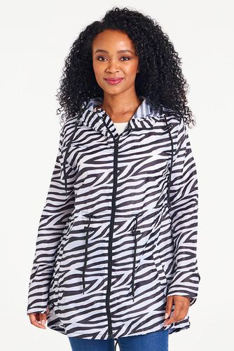 Zebra Print Pac-A-Mac