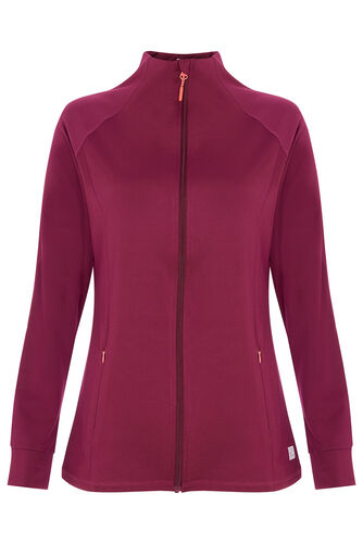 DASH - Long Sleeve Fleece Lined Zip Through Jacket