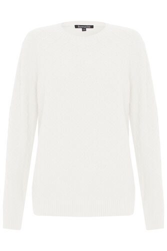 Diamond Stitch Detail Jumper