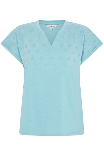 Trailing Embroidered T-Shirt