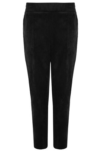 Pocket Detail Tapered Cord Trousers