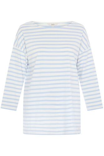 Dash – 3/4 Sleeve Stripe Jersey Top