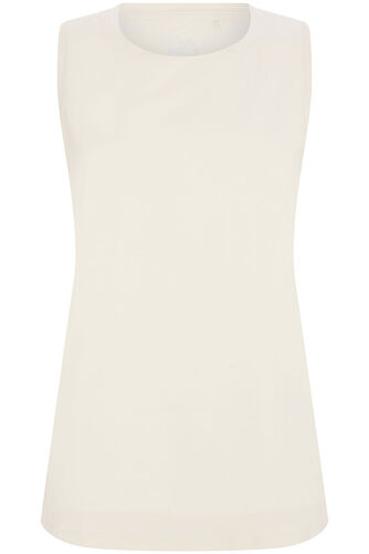 DASH - Sleeveless Vest with Panel Hem