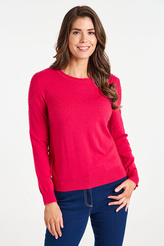 Diamond Stitch Jumper