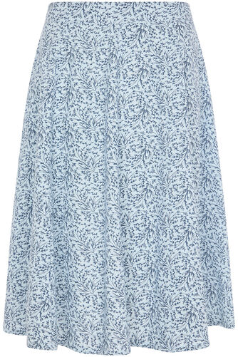 Mini Bud Print Linen Flippy Skirt