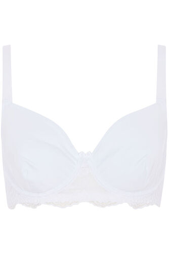 Lace Detail Non Padded Underwired Bra