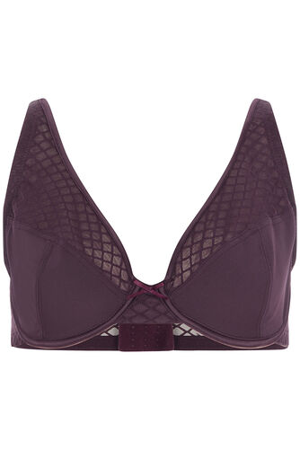 Geo Mesh Underwire Bra