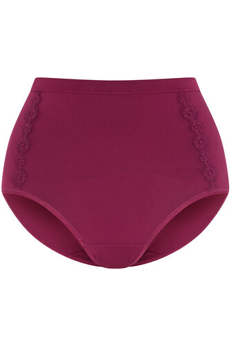 Full Brief with Lace Trim