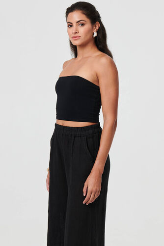 Izabel London – Floral High Waist Stretchy Crop Trousers
