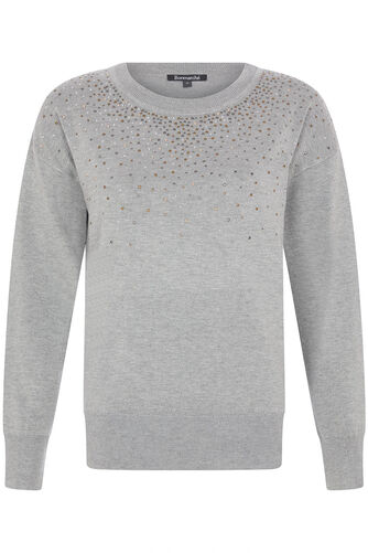 Scattered Gem Detail Jumper