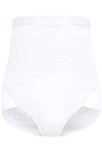 Jacquard Floral High Waisted Control Briefs