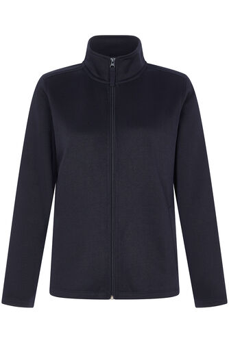 Plain Zip Through Funnel Neck Jacket