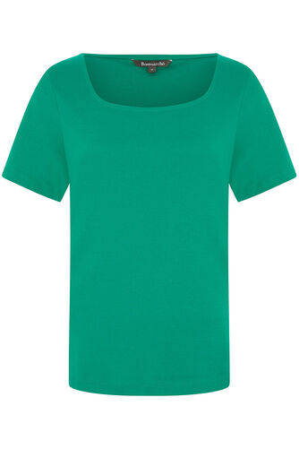 Plain Square Neck T-Shirt