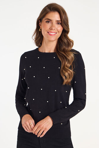 Pearl Detail Jumper