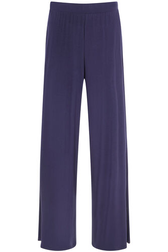 Jersey Wide Leg Trousers