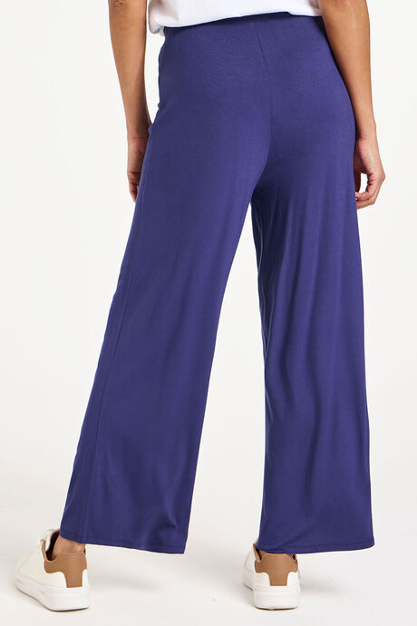Jersey Wide Leg Trousers